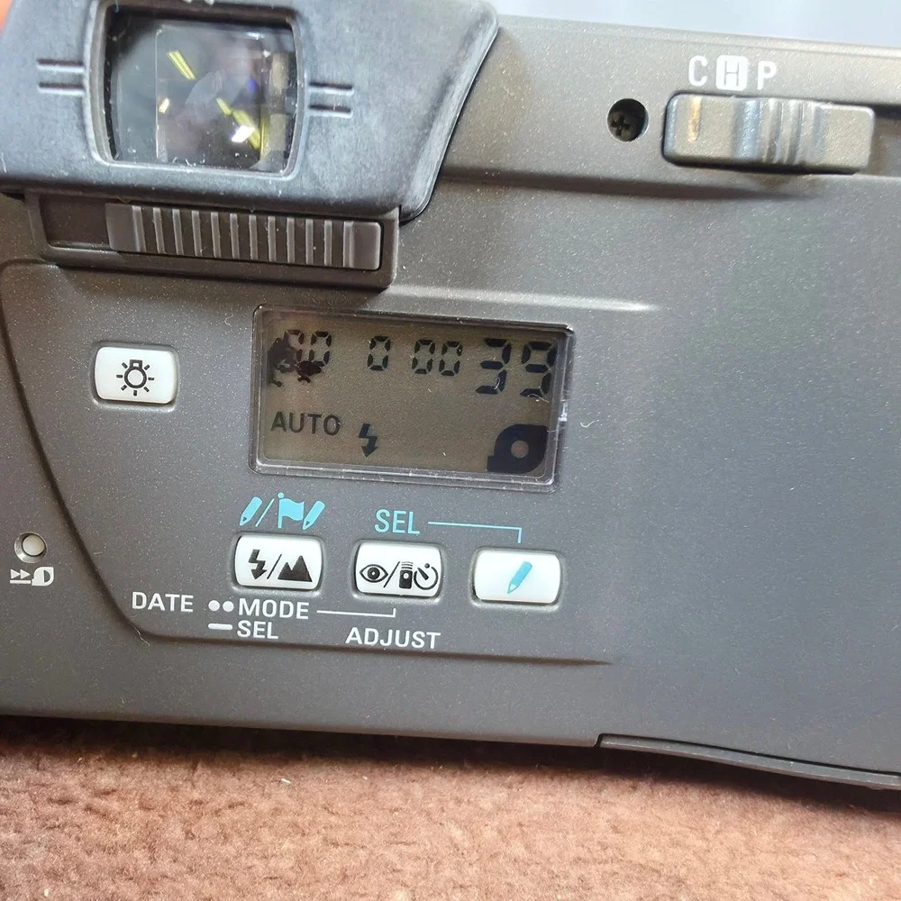 Nikon Nuvis 160i APS Film Camera Silver Good 30-125mm Zoom Macro Bundle